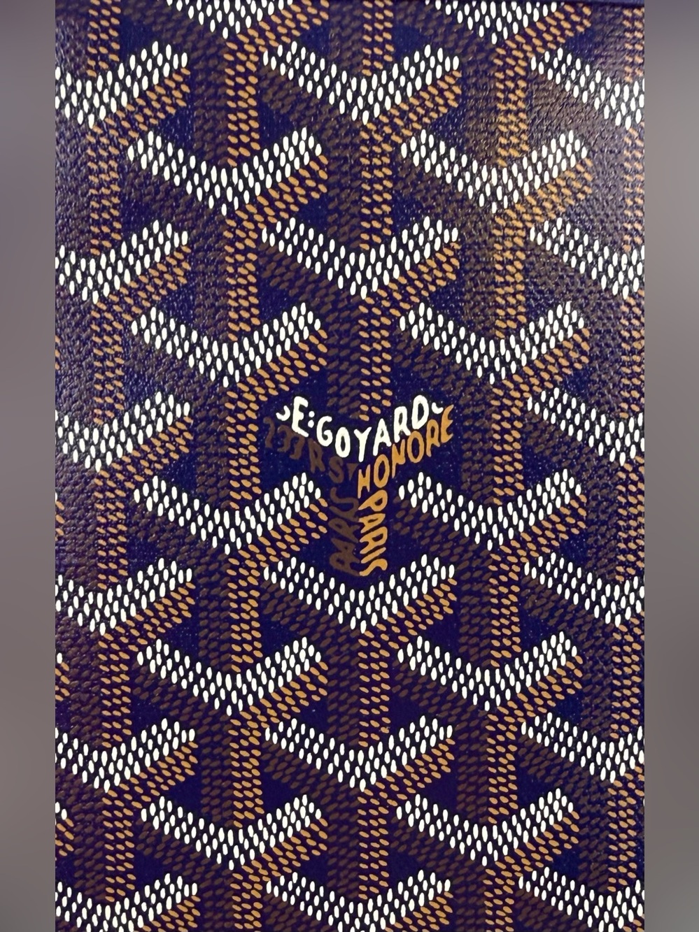 GOYARD BELVEDERE MM BAG IN BLUE - Picture 8 of 12